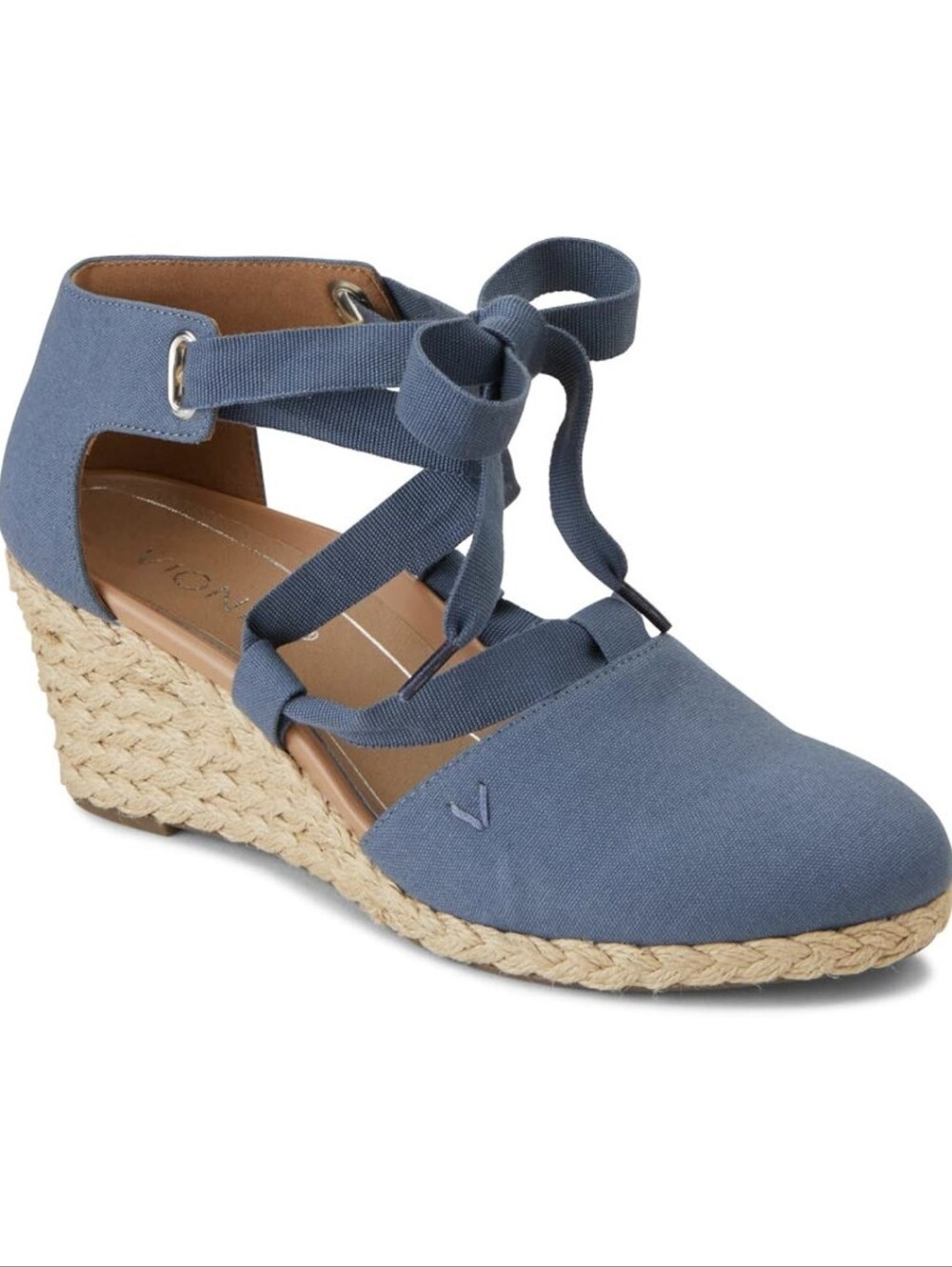 Vionic Kaitlyn Denim Wedges Shoes